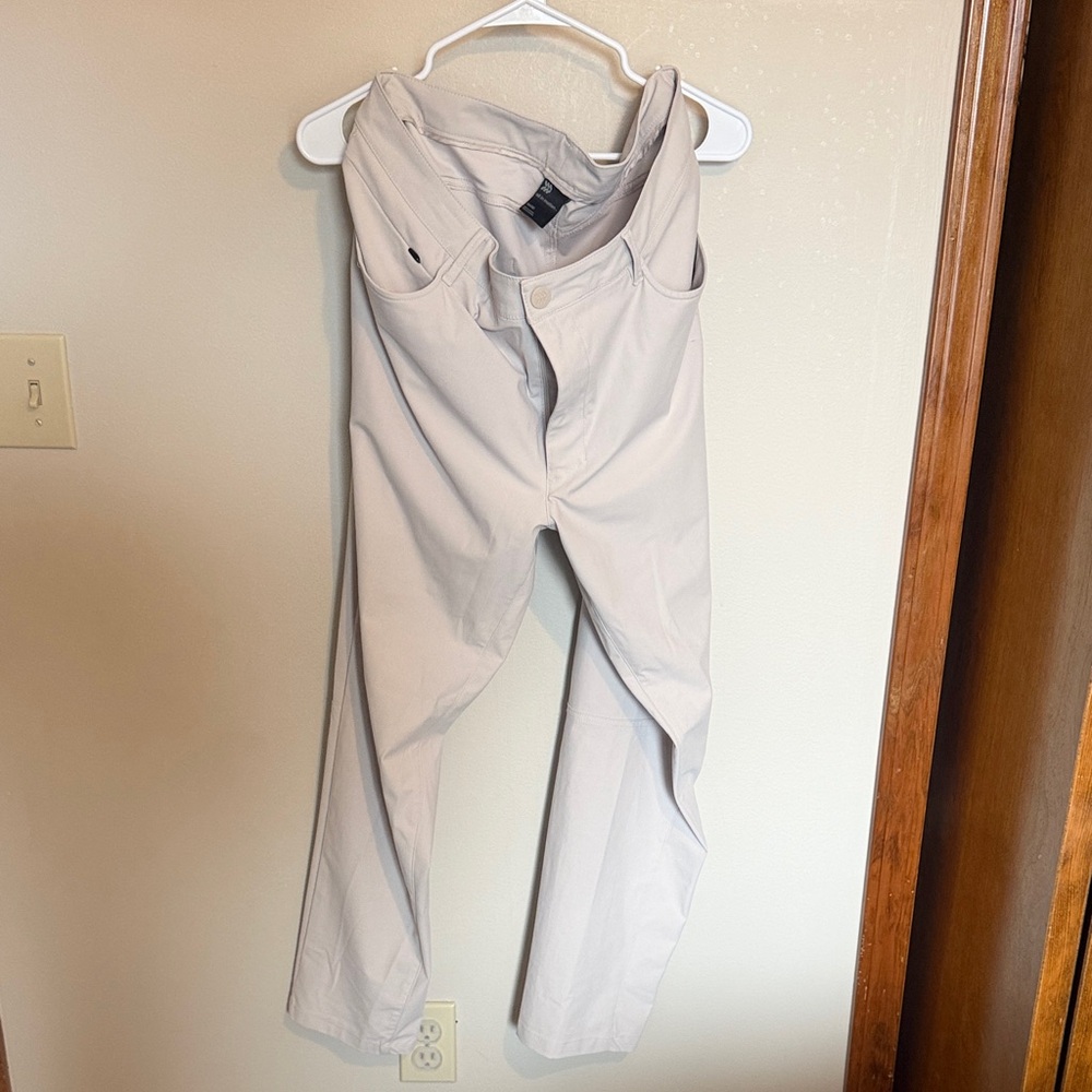Men's Cream Golf Pants